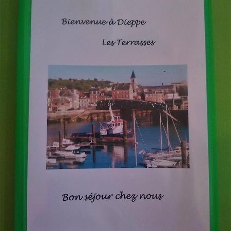 Les Belles Terrasses Dieppe ,3 Appartements , Le Vegetal De 1 A 8 Personnes , Le Tropical De 1 A 6 Personnes , Le Floral Avec Terrasse De 1 A 3 Personnes , Quartier Calme Au Stationnement Gratuit A Cote De L'Avenue Verte Buitenkant foto