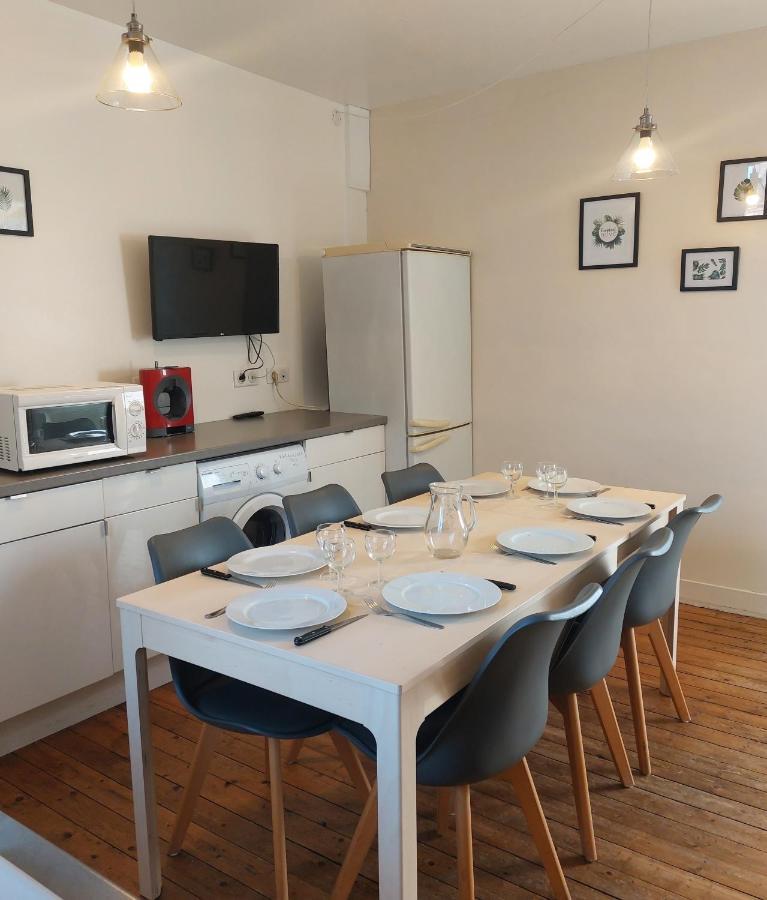 Les Belles Terrasses Dieppe ,3 Appartements , Le Vegetal De 1 A 8 Personnes , Le Tropical De 1 A 6 Personnes , Le Floral Avec Terrasse De 1 A 3 Personnes , Quartier Calme Au Stationnement Gratuit A Cote De L'Avenue Verte Buitenkant foto