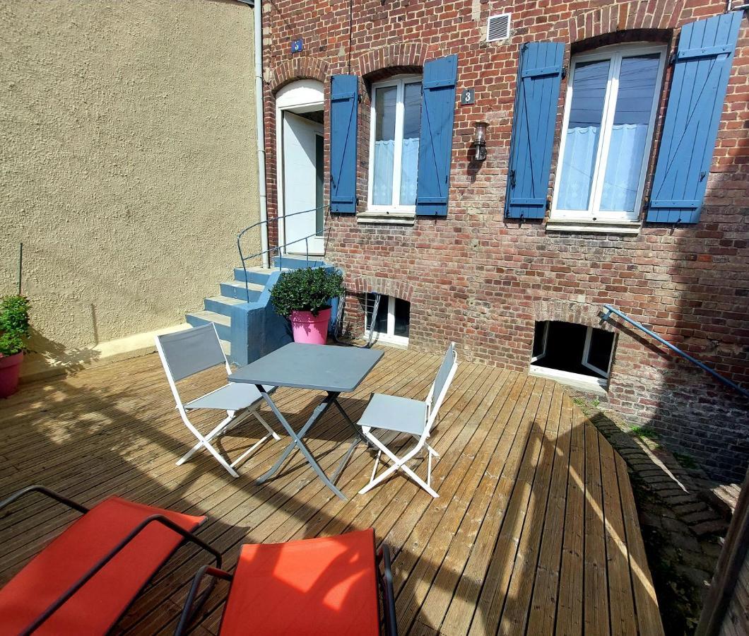 Les Belles Terrasses Dieppe ,3 Appartements , Le Vegetal De 1 A 8 Personnes , Le Tropical De 1 A 6 Personnes , Le Floral Avec Terrasse De 1 A 3 Personnes , Quartier Calme Au Stationnement Gratuit A Cote De L'Avenue Verte Buitenkant foto